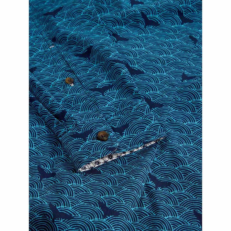White Stuff Waves Printed Shirt image number 2